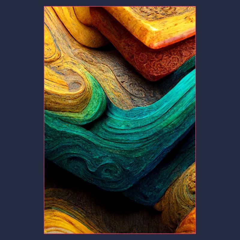 Abstract 3D Surface Background