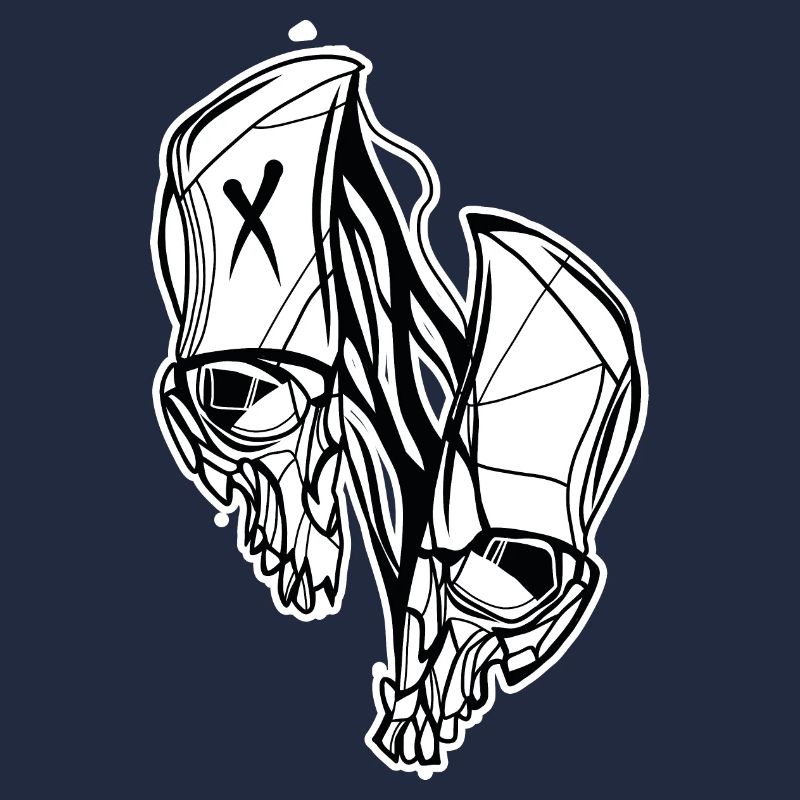 Split Skull // Illustration