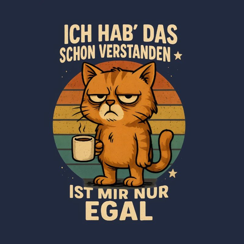 Drôle de chat de bureau avec tasse à café