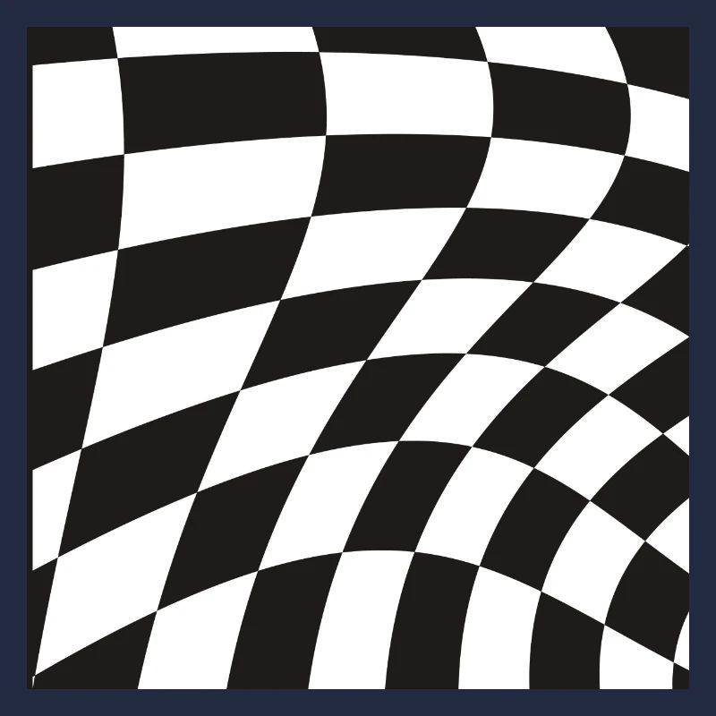 Optical illusion pattern shapes geometry gift