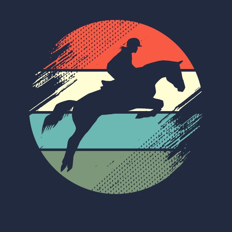 Springreiten Springpferd