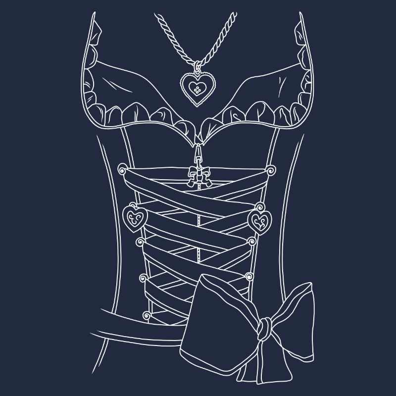 Dirndl - blanc