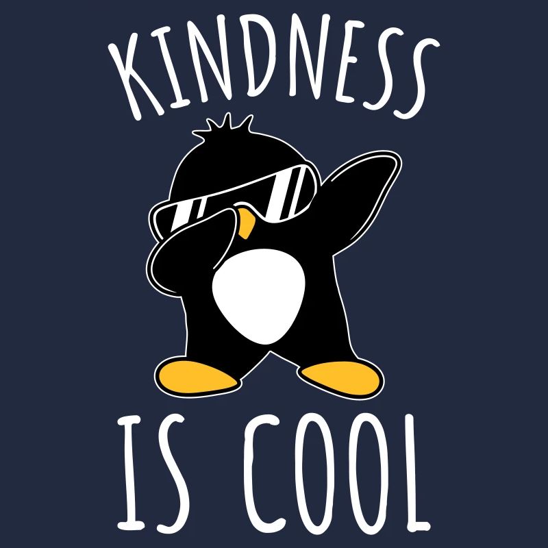 Kindness Is Cool Dabbing Dab Dance Geste Pinguin