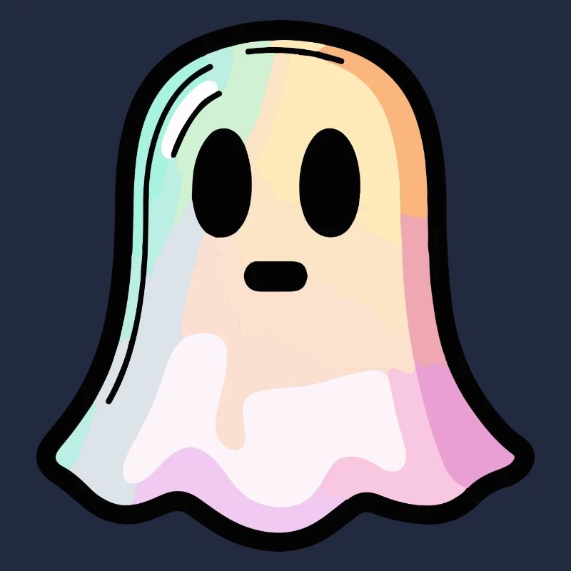 Geist Halloween Comic Süß