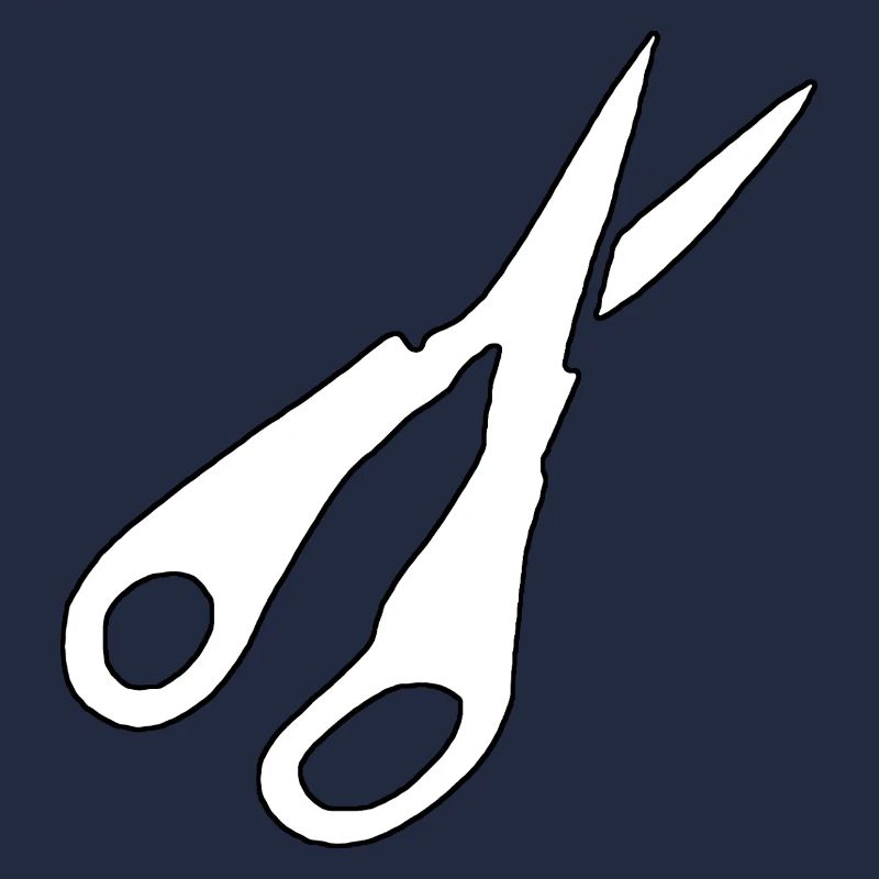 Silhouette de ciseaux