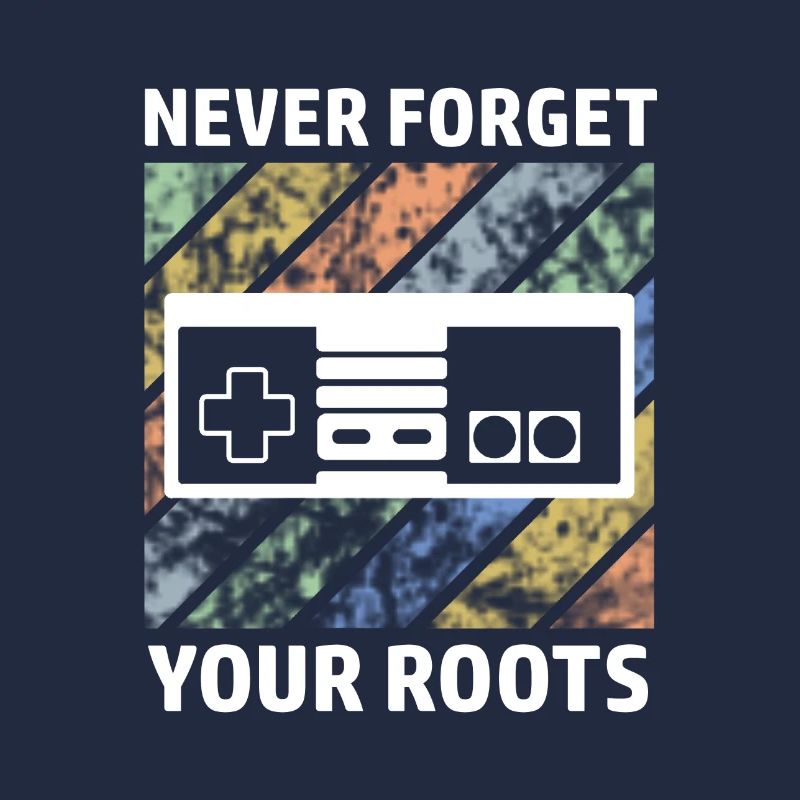 Gamer Controller Retrogamer Spruch