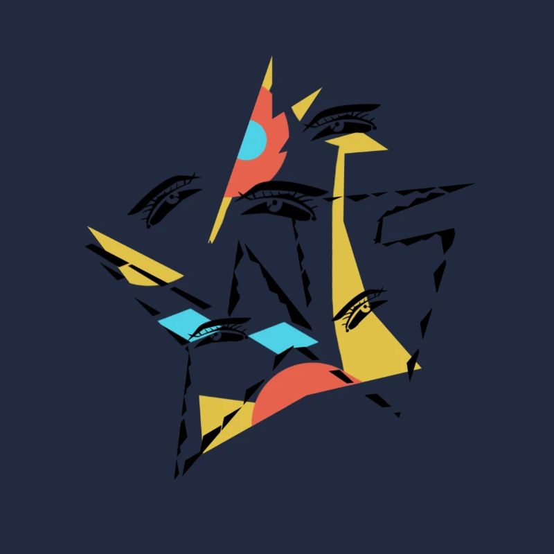Abstrakte Vision