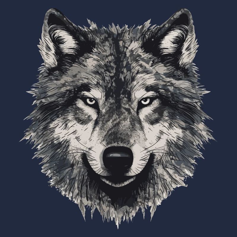 Wolf Wolf Head Scratch Marks Claws Wild