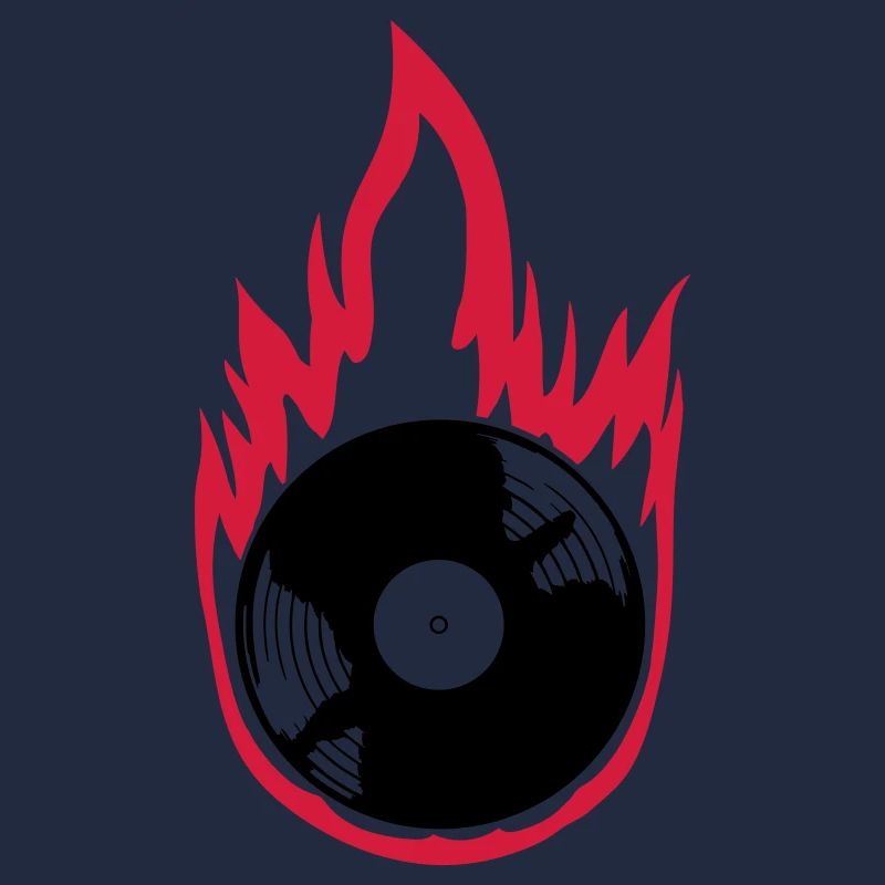 Musique de disque vinyle Fire