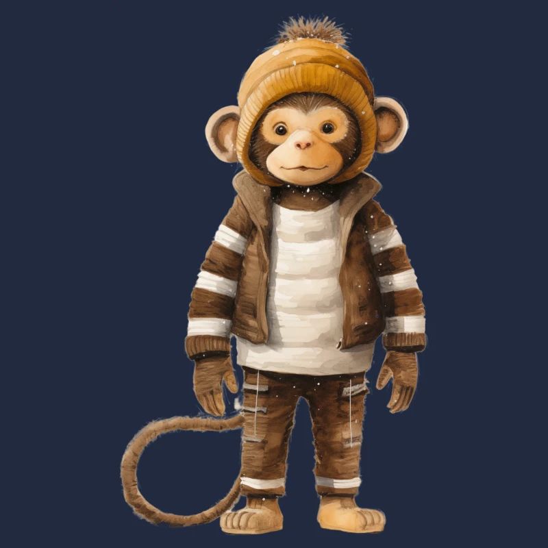 Cheeky Monkey Playful Tee