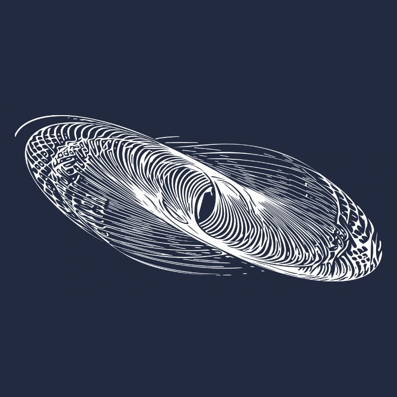 Lignes de cercle géométriques Ellipses
