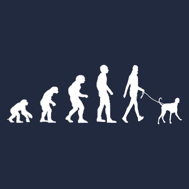 Hundehalter Hund Evolution