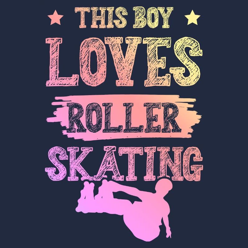 junge liebt roller skates
