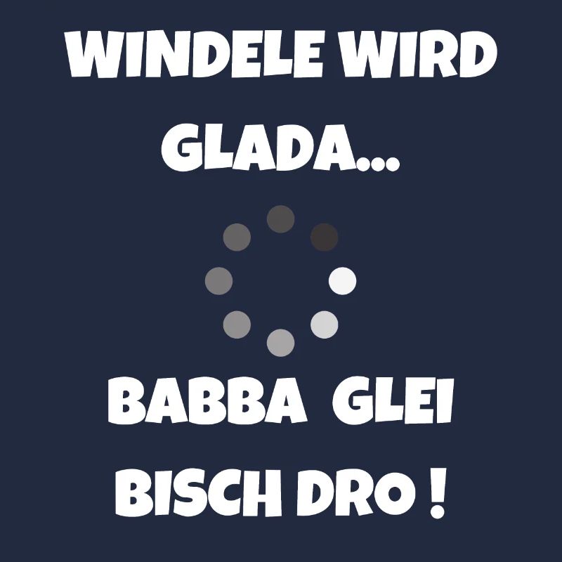 Windel wird geladen - Schwäbische Eltern