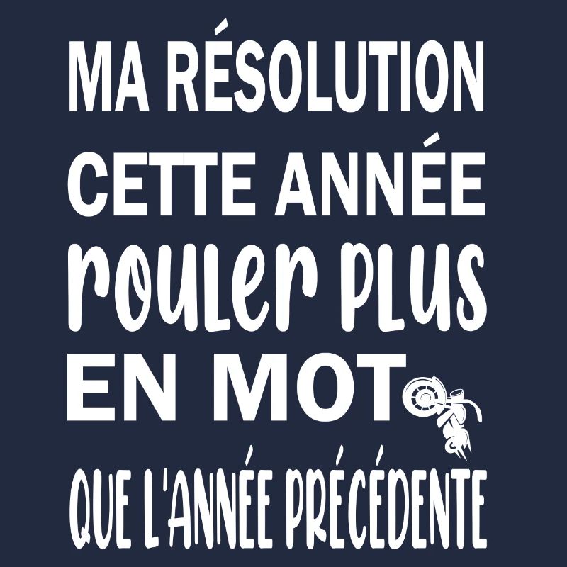 Ma résolution cette année rouler plus en moto