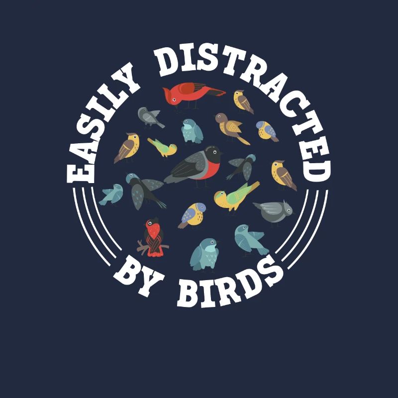 Facilement distrait par les oiseaux | Observation des oiseaux