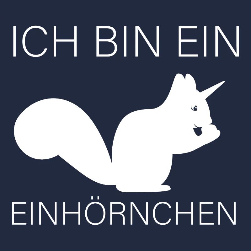 Ein Einhörnchen witziges Wortspiel Eichhörnchen
