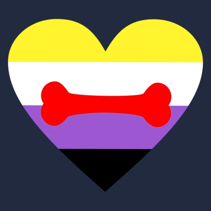 Nonbinary Puppy Play LGBTQ Pride