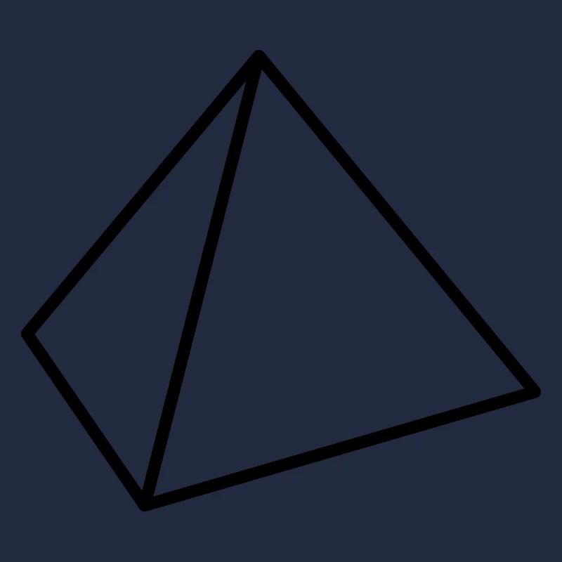Schwarzer Tetraeder