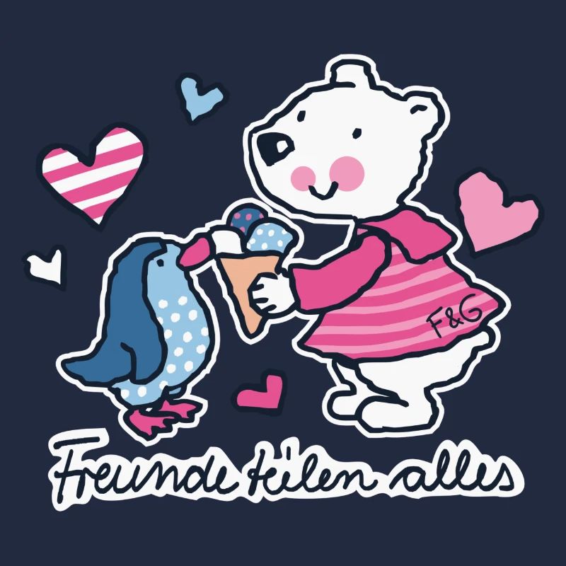 Les amis partagent tout