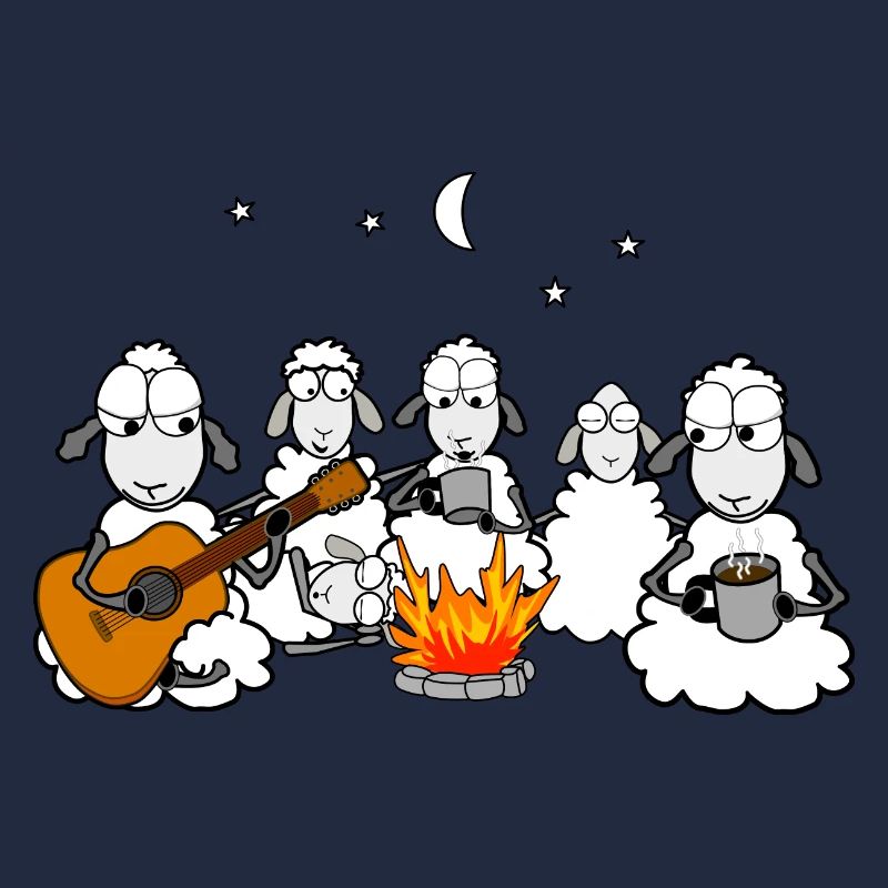 Autour du feu de camp