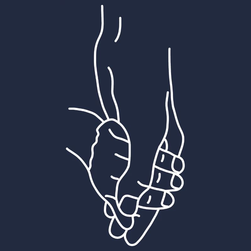 Kind Eltern Hand