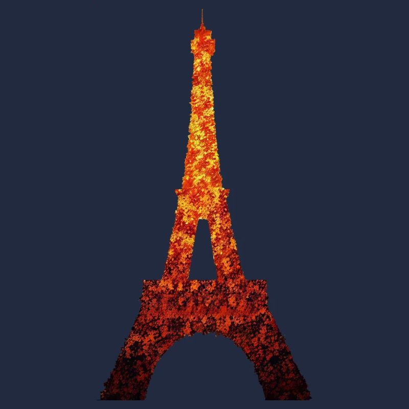 L’automne à Paris : la Tour Eiffel en feuillage d’automne