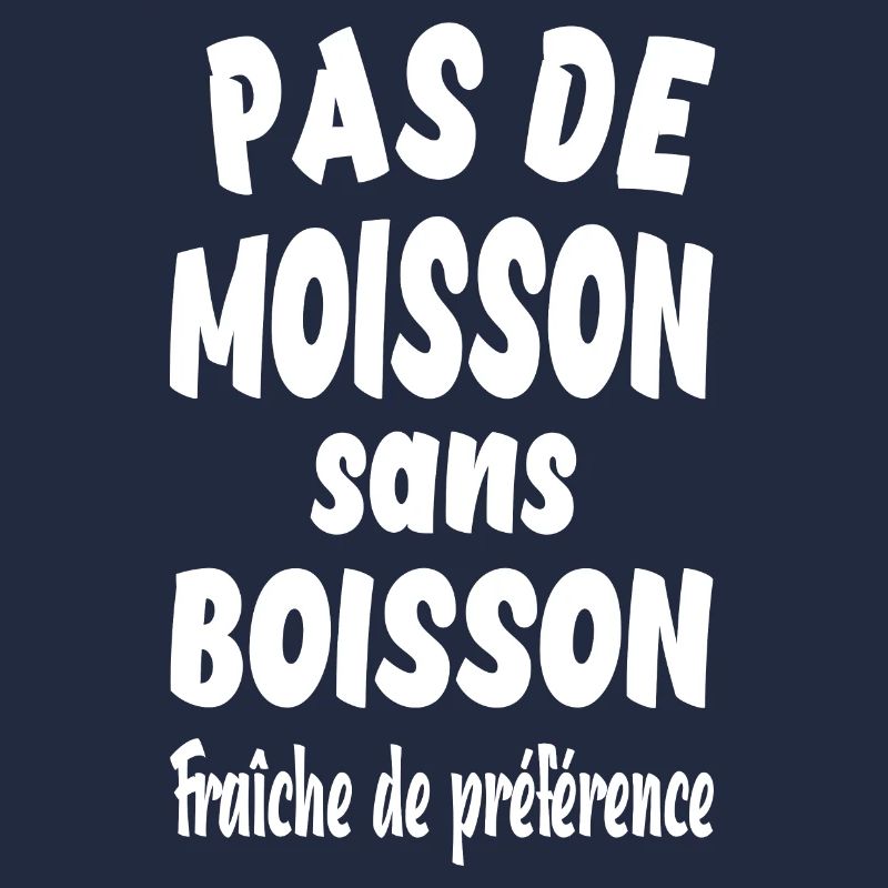 Pas de moisson sans boisson fraîche de préférence