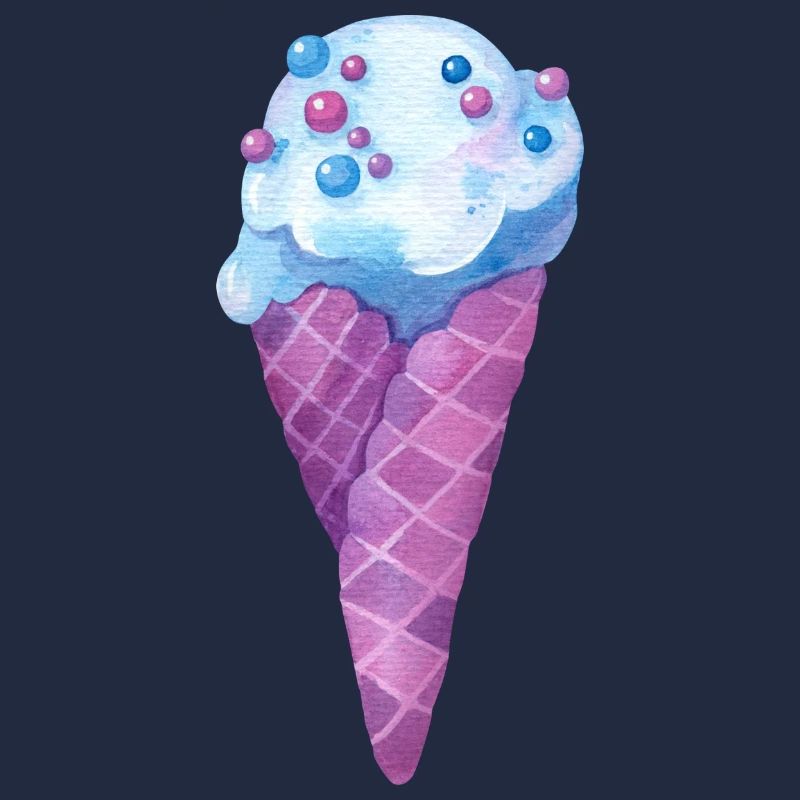 Cornet de crème glacée