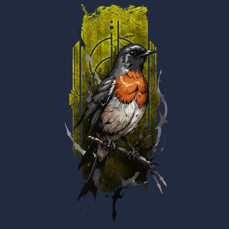 Rotkehlchen (Erithacus rubecula)