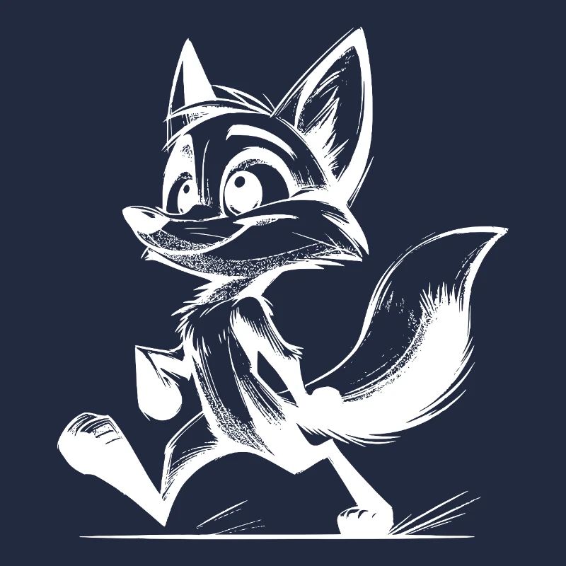 Fox Drawing Sly Fox