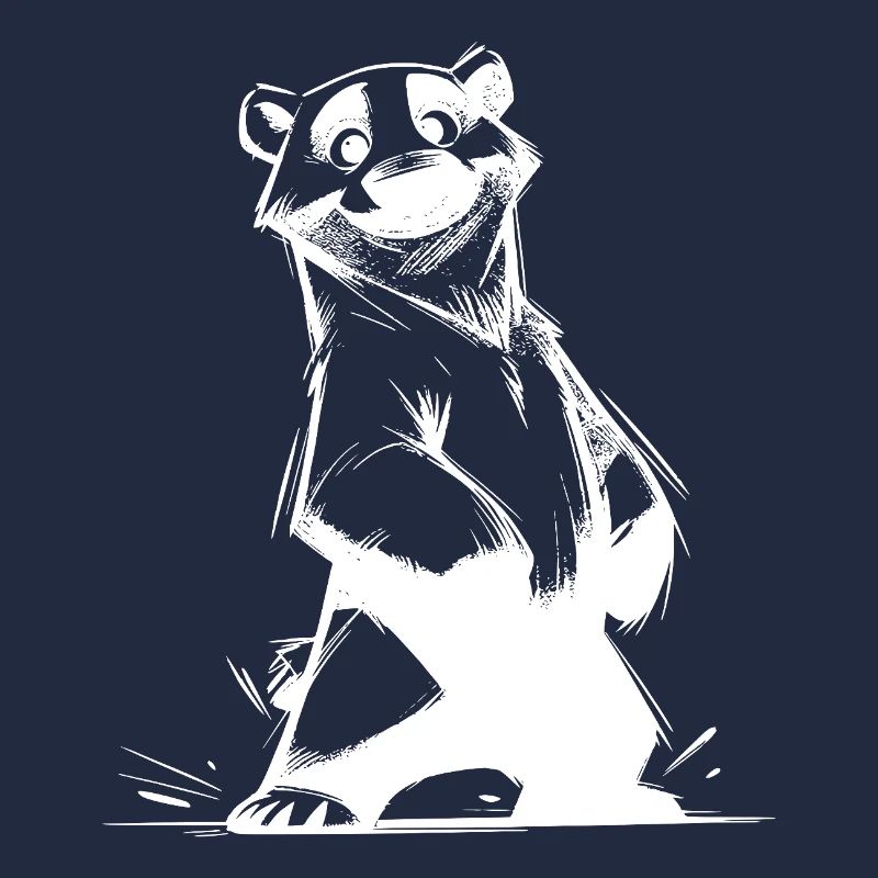 Cute bear comic darling with cuddle factor