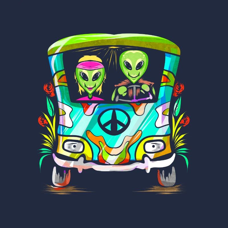 Champignon de l’espace - Hippie Alien