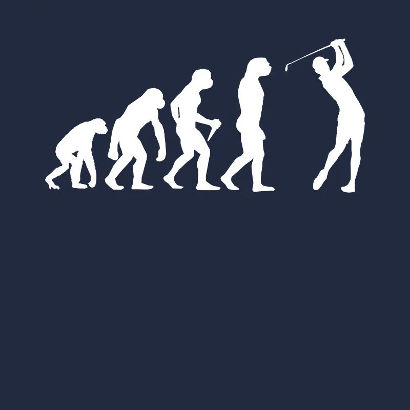 Golf Golfspieler Golfer Evolution Golfspielen