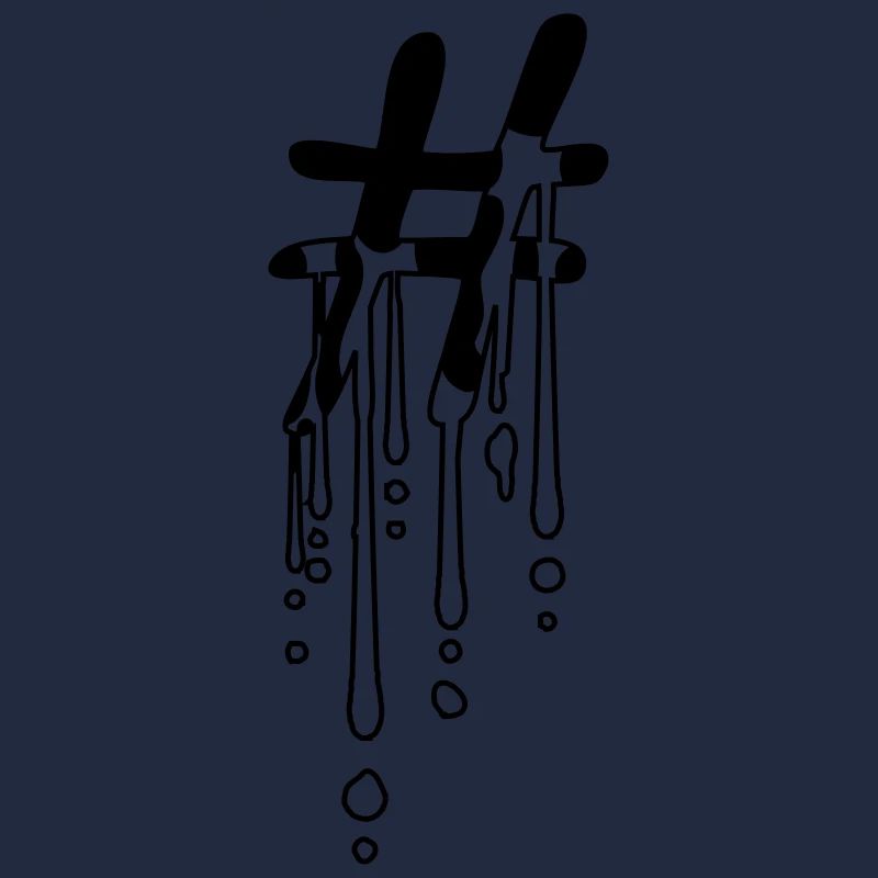 Hashtag Sticky Drop