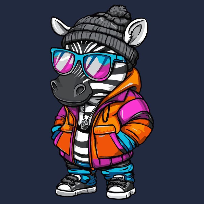 Zebra Cool Comic