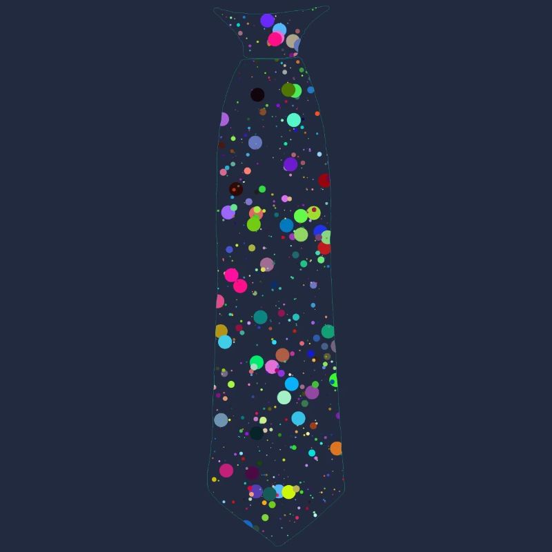 Points de cravate Cercle Arrière-plan transparent