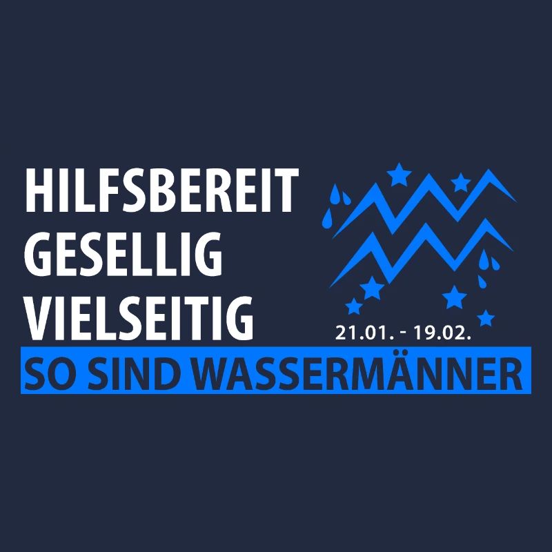 Sternzeichen Wassermann - Eigenschaften