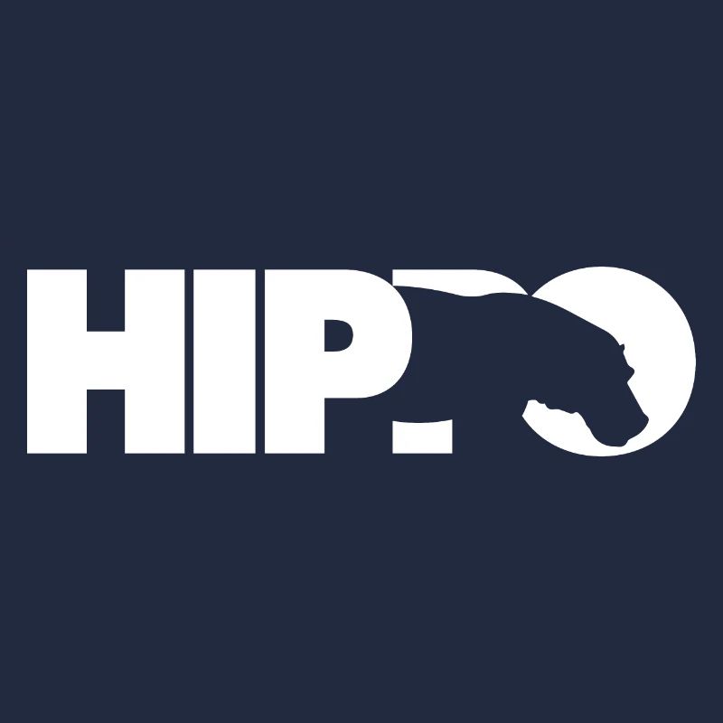 HIppo Nilpferd Silhouette