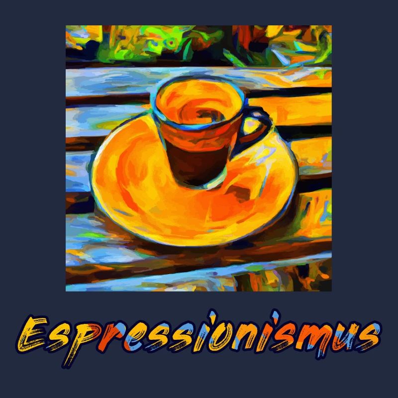Expressionismus Espresso ergibt Espressionismus