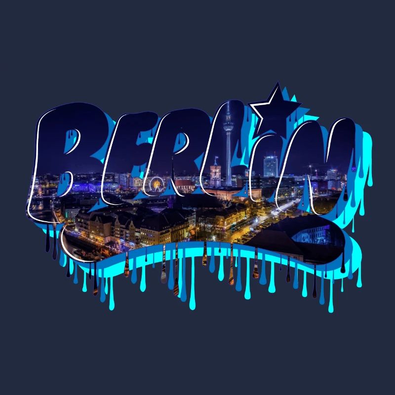 Berlin graffiti lettering