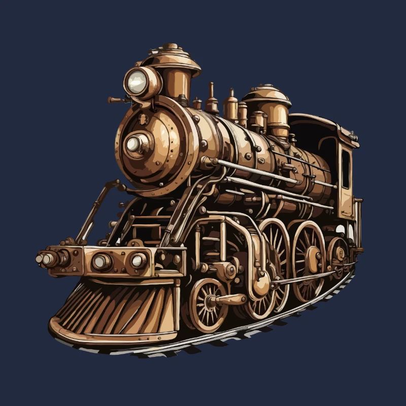 Zug / Lokomotive / Dampflok / Eisenbahn / Lock
