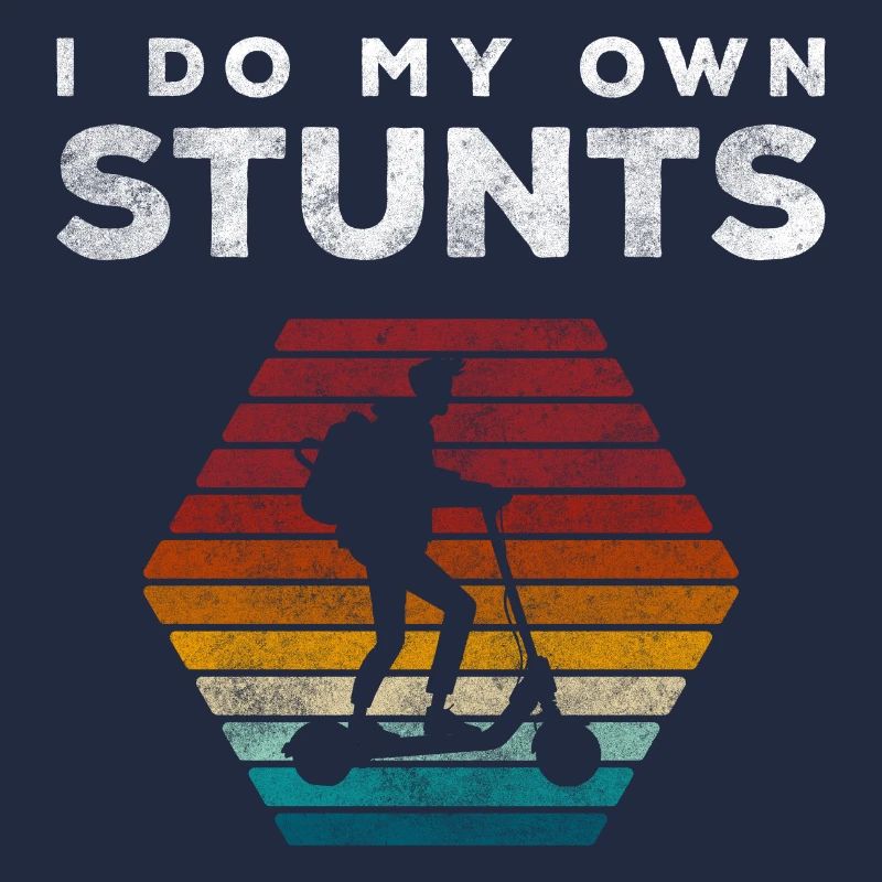 Rollerfahrer Stadt Stromer Speed