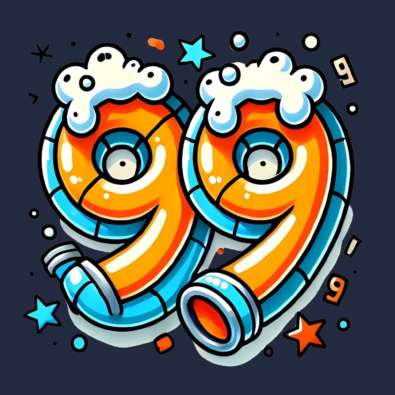 99 Problèmes Graffiti Conception de la bière