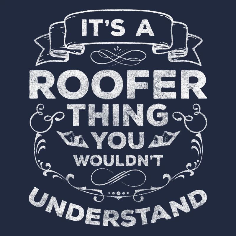 Roofer Construction Site Manager Hammer
