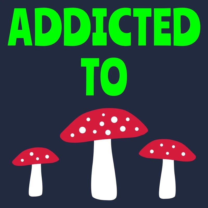 Addicted to fly agarics (three fly agarics)