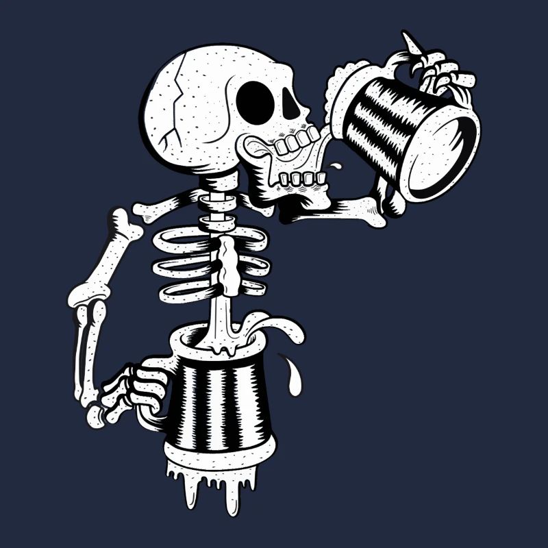 Always thirsty | Skeleton | Permanent drinker
