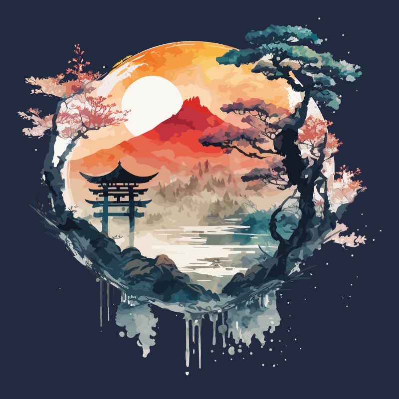 Aquarelle chinoise