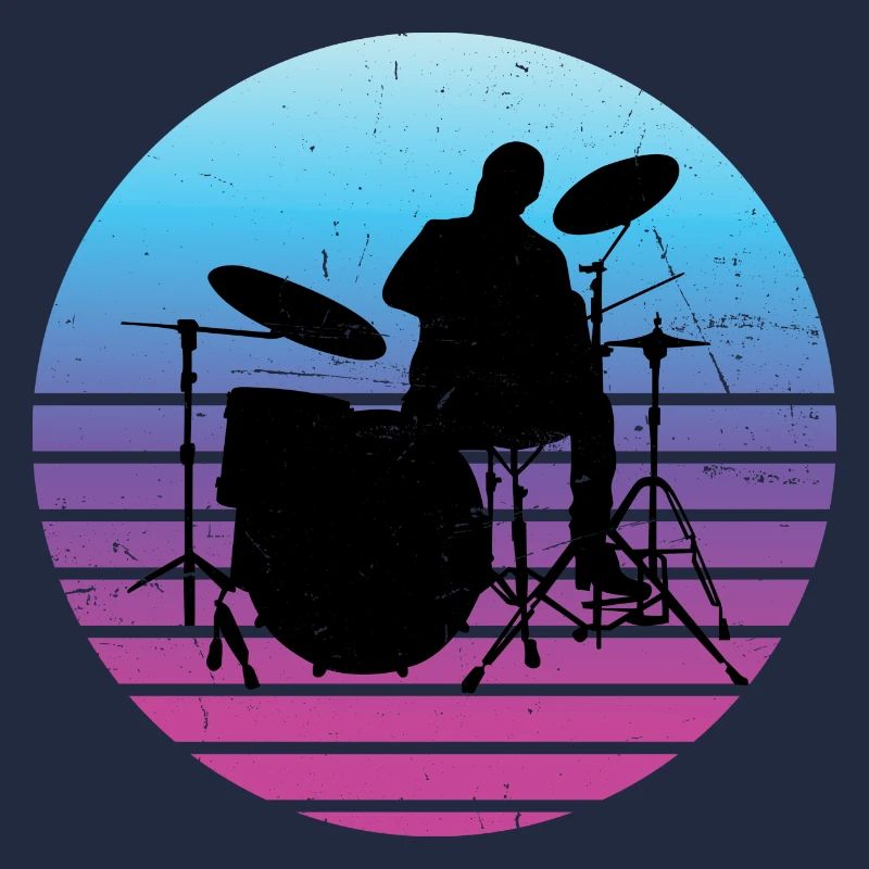 Drummer Percussionist Drum Kit Drummer Spit