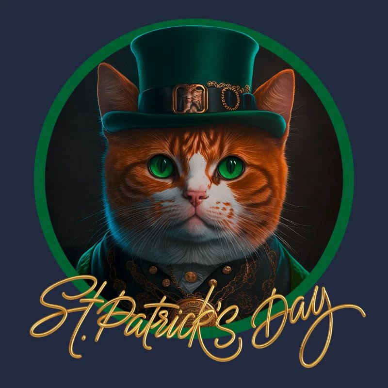 Chat de la Saint-Patrick